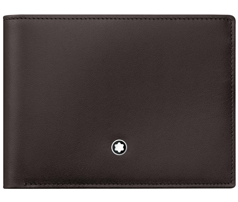 Montblanc Leather Wallet Boh 6cc 7349 MB7349