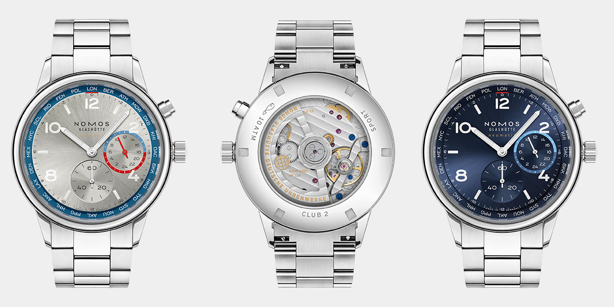 NOMOS Glashütte Unveils the Club Sport neomatik Worldtimer at Watches & Wonders 2025
