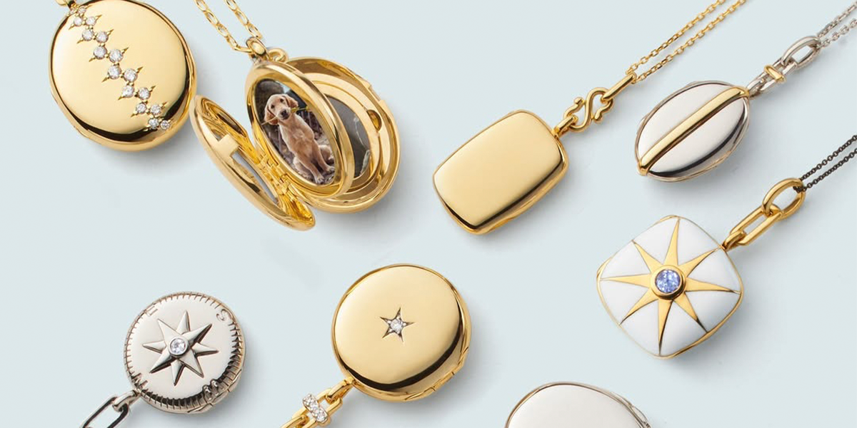 Gold Locket Necklaces