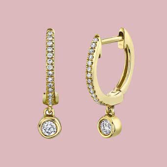 Shy Creation Diamond Earrings