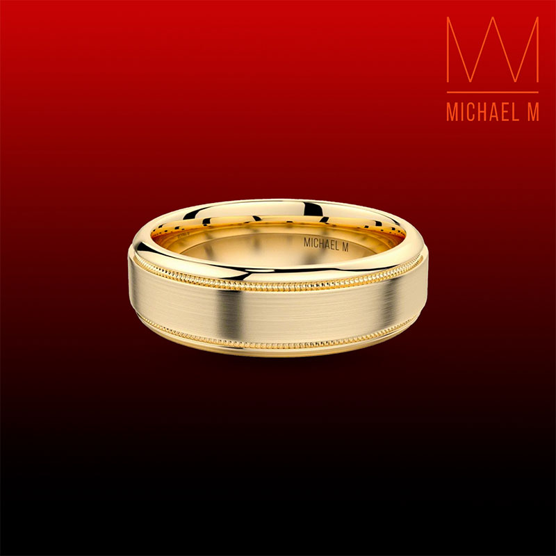 Shop Michael M Men's Wedding Rings