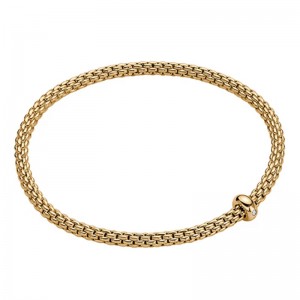 01M08BX_BB_G_XGX_00M Prima Collection Diamond Bracelet In 18 Karat Yellow Gold