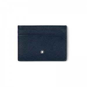 Montblanc Sartorial Blue 5-Pocket Cardholder MB128596