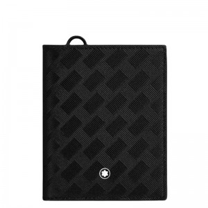 Montblanc Extreme 3.0 Compact Wallet in Black Leather MB129975