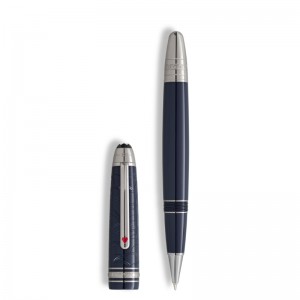132876 Meisterstück Around The World In 80 Days Legrand, Blue Resin/dark Ruthenium Coated Rollerball Pen