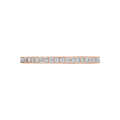 25612 Ribbon Women's White Gold Wedding Ring