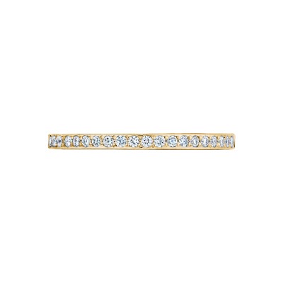 25612 Ribbon Women's White Gold Wedding Ring