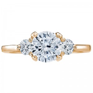 2571RD7-Y Simply Tacori Yellow Gold Round Engagement Ring 1