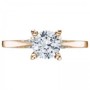 2584RD-75Y Simply Tacori Yellow Gold Round Engagement Ring 1.5