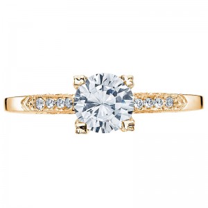 2586RD-5Y Simply Tacori Yellow Gold Round Engagement Ring 0.45