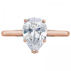 2650PS10X7-PK Simply Tacori Rose Gold Oval Engagement Ring 1.25