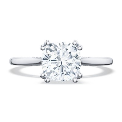 268215CU Cushion Solitaire Engagement Ring