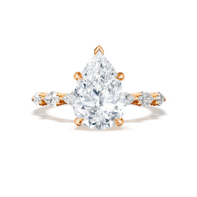 2687PS Pear Solitaire Engagement Ring