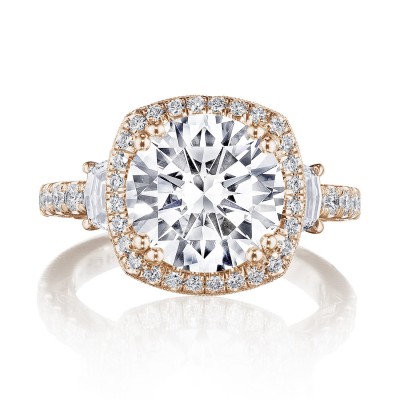 269322CU Cushion 3-Stone Engagement Ring