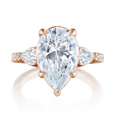 269522PS Pear 3-Stone Engagement Ring