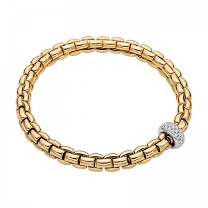 Diamond Bracelet in 18K White & Yellow Gold 70705BX_PB_G_XBX