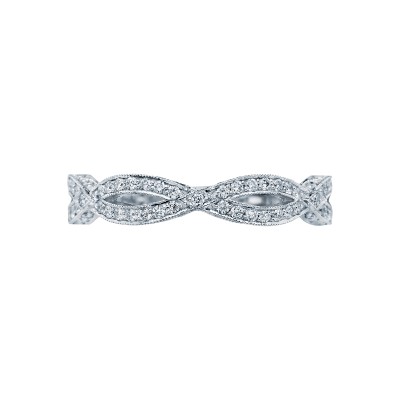 HT2528B12 Ribbon Women's Yellow Gold Wedding Ring
