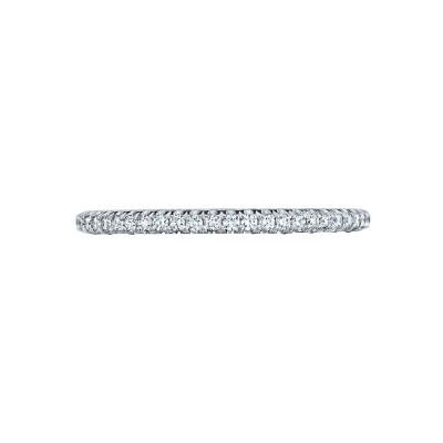 HT254515B Petite Crescent Women's Yellow Gold Wedding Ring