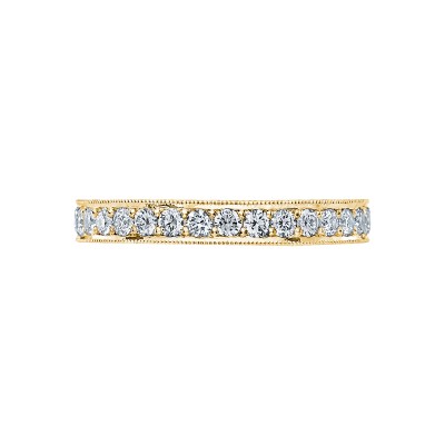 HT2605B Royal T Women's Rose Gold Wedding Ring