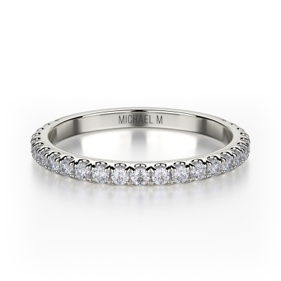 R320SB Women's White Gold Wedding Ring
