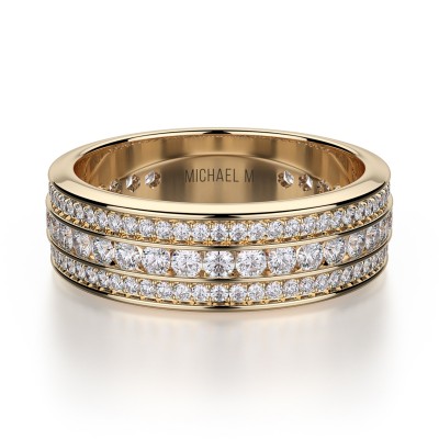 R323B Women's White Gold Wedding Ring