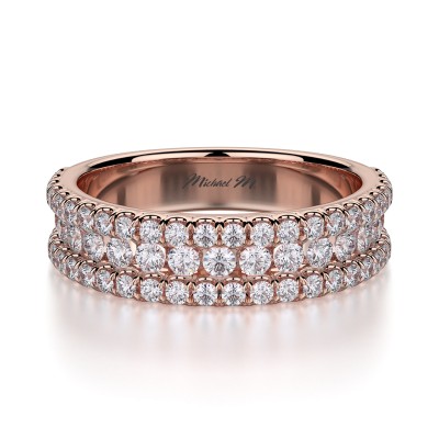 R396B Women's White Gold Wedding Ring