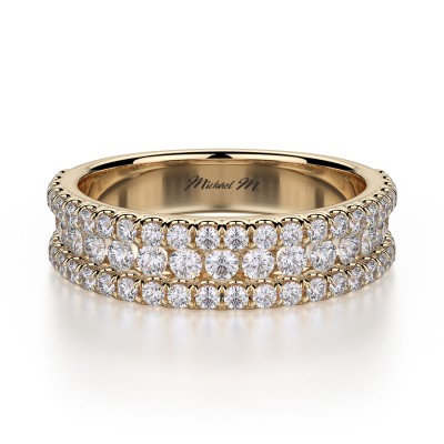 R396B Women's White Gold Wedding Ring