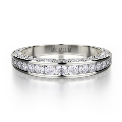 R399B Women's White Gold Wedding Ring