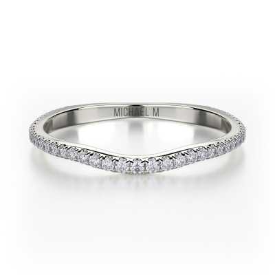 R440SB Women's White Gold Wedding Ring