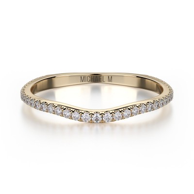 R440SB Women's White Gold Wedding Ring