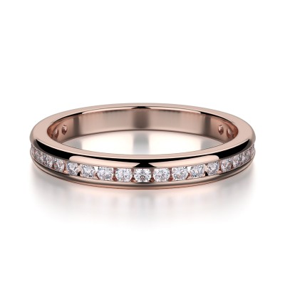 R461SB Women's White Gold Wedding Ring