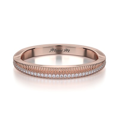 R575B Women's White Gold Wedding Ring