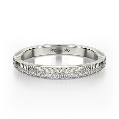 R575B Women's White Gold Wedding Ring
