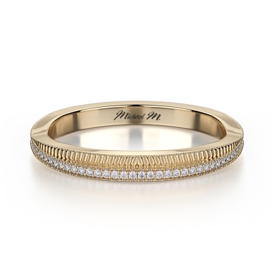 R575B Women's White Gold Wedding Ring