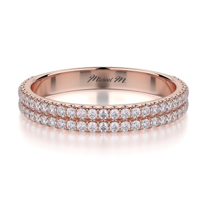 R688B Women's White Gold Wedding Ring