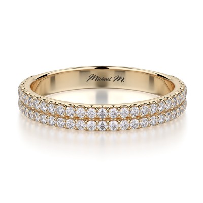 R688B Women's White Gold Wedding Ring