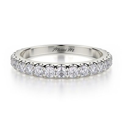 R693B Women's White Gold Wedding Ring