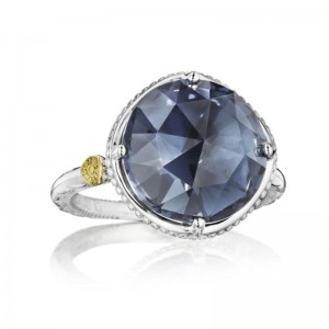 SR22533 Gemma Bloom London Blue Topaz Ring