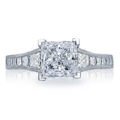 HT2510PR Princess Solitaire Engagement Ring