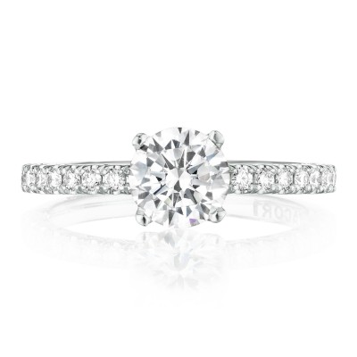 HT2545RD Round Solitaire Engagement Ring