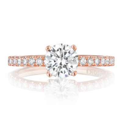 HT2545RD Round Solitaire Engagement Ring