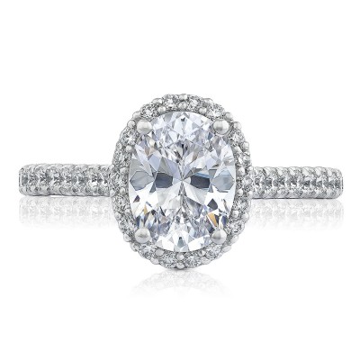 HT2547OV Oval Bloom Engagement Ring