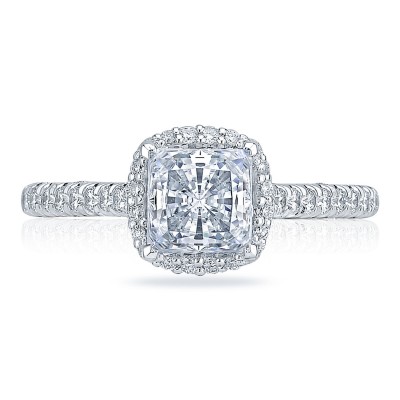 HT2547PR Princess Bloom Engagement Ring