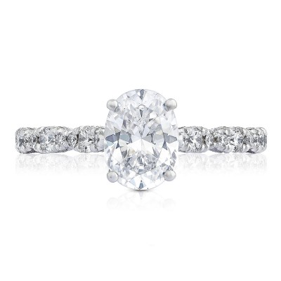 HT2558OV Oval Solitaire Engagement Ring