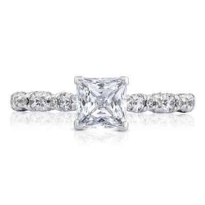 HT2558PR Princess Solitaire Engagement Ring