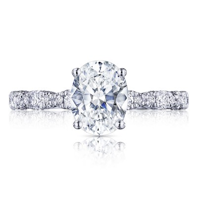 HT2559OV Oval Solitaire Engagement Ring