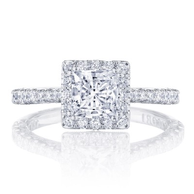 HT2571PR Princess Bloom Engagement Ring