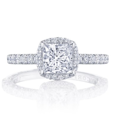 HT2572PR Princess Bloom Engagement Ring