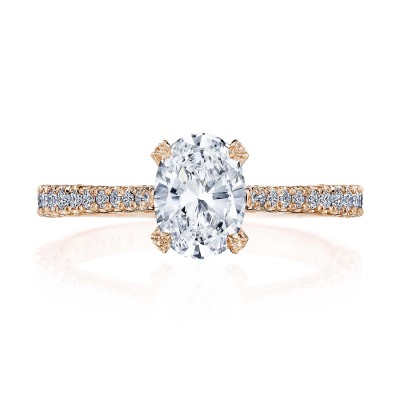 HT2578OV Oval Solitaire Engagement Ring