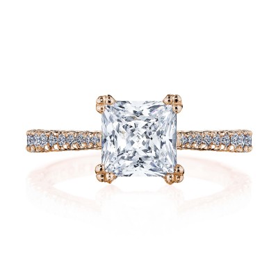 HT2578PR Princess Solitaire Engagement Ring